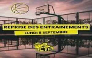 Reprise des entrainements 