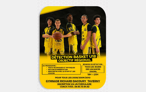 🏀 Détections U18 Masculin – Objectif Régional