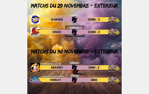 Match Week-End BCTM